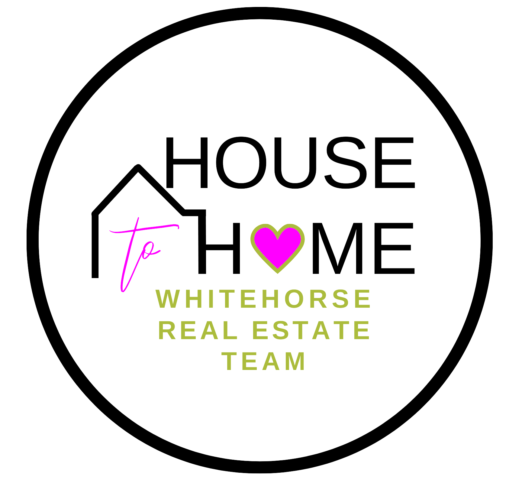 house to home whitehorse real estate team logo